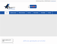 Tablet Screenshot of colegioaltair.com